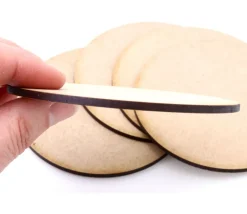 Rond en bois de 10 cm plat CP
