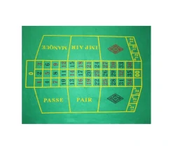 Roulette de jeu pour Casino 30 cm avec pions et tapis
