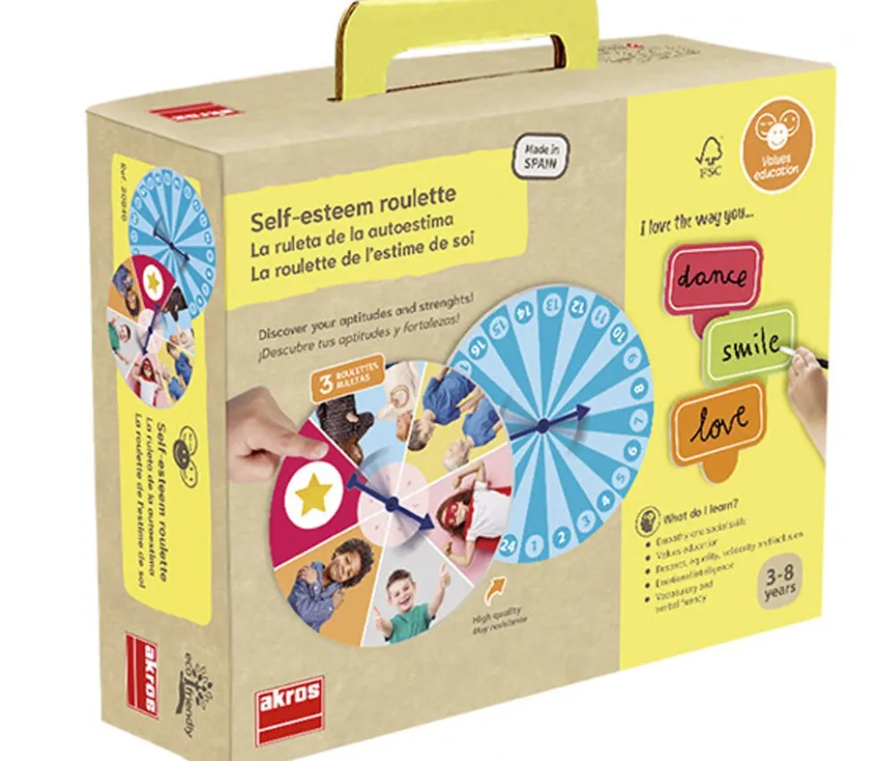 Roulette Estime de soi pour groupe jusqu'à 24 joueurs