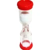Sablier de jeu 2 minutes - ROUGE - 9.8 cm MM