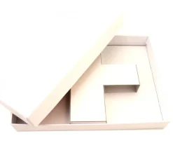 Sabot cale carton blanc intérieur pour boite R1