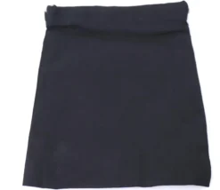 Sac coton noir 17 x 14 cm avec cordelette de serrage taille M