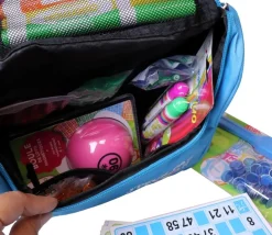 Sac rangement grande pochette pour accessoires loto bingo
