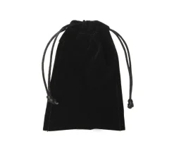 Sac suedine 95 x 140 mm modèle 1 noir