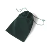 Sac suedine 125 x 175 mm modèle 2 vert