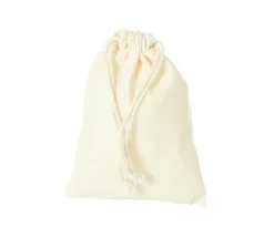 Sac tissu M+ 22 x 18 cm - sachet 100% coton pour pions de jeux