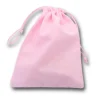 Sac tissu 20 x 15 cm coton couleur taille M