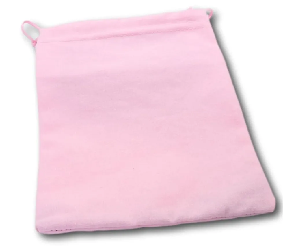 Sac tissu 20 x 15 cm coton couleur taille M