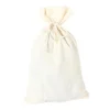 Sac tissu 32 x 20 cm SIMPLE ficelle séparée - 100 % coton