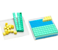Set Base 10 - plaque centaine encastrable avec dizaines et unités