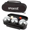 Set 3 boules de pétanque avec housse de transport