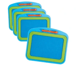 Set de 4 Jeux poinçonnage : Ardoise + poinçon pré-écriture
