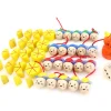 Set pions 1 chat, 20 souris, 20 pièces de fromage