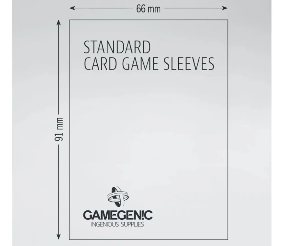 50 sleeves 66 x 91 mm pour cartes 64 x 89 mm standard pochette protège cartes transparentes