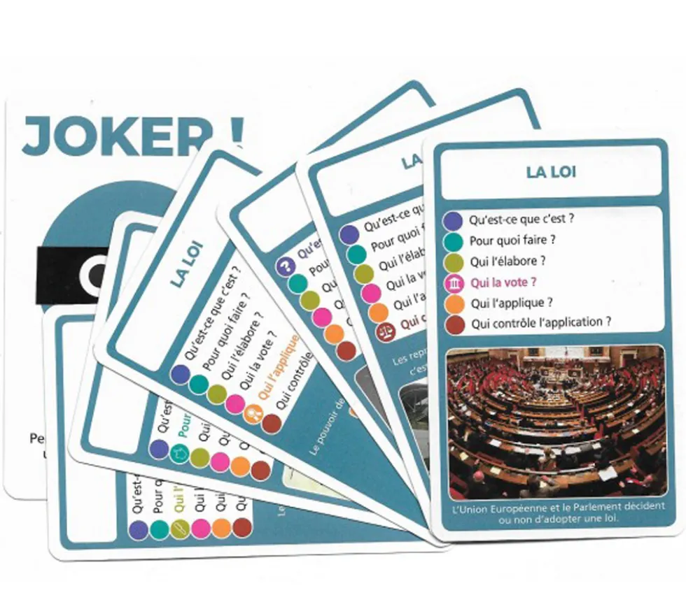 SoCartes Jeu de cartes éducatif façon 7 familles