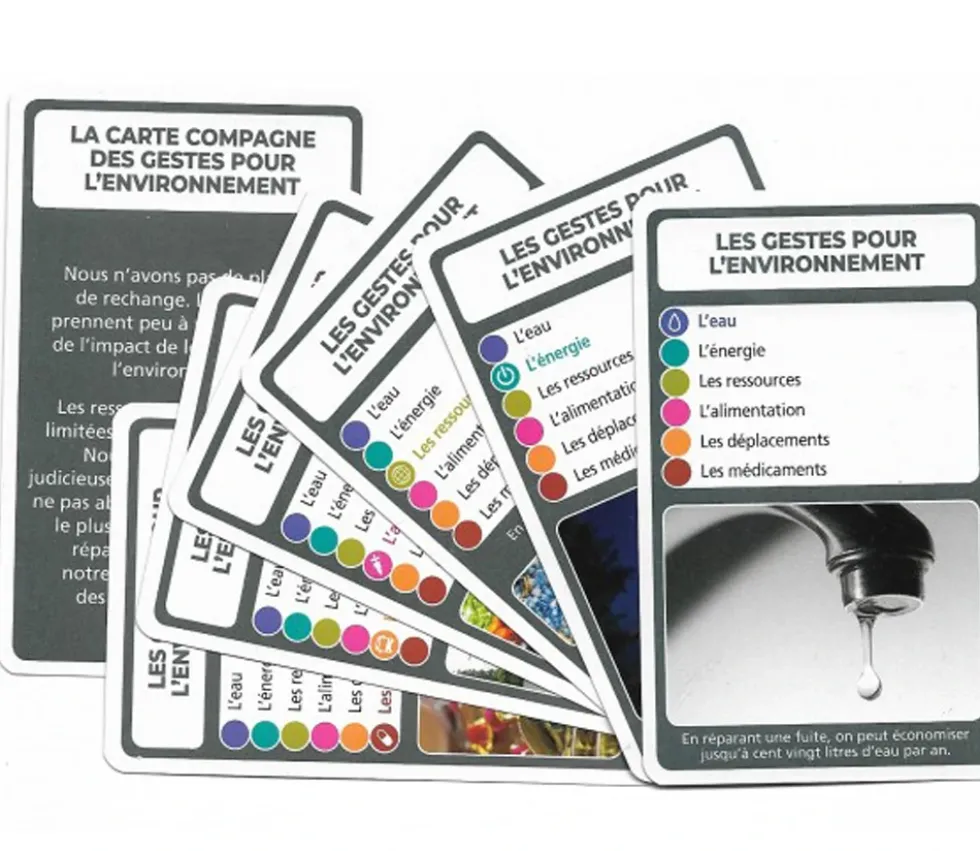 SoCartes Jeu de cartes éducatif façon 7 familles