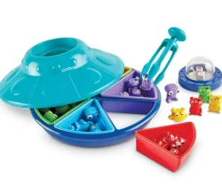 Soucoupe Volante éducative - Jeu motricité fine comptage et tri