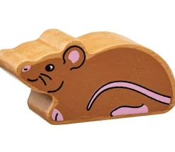 Souris en bois 6.5 x 3.4 x 2.5 cm
