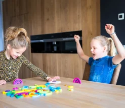 Speed bows - Arcs en bois multicolores pour constructions