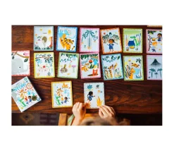 Story Cards - Ile volcanique - Jeu de 36 cartes