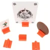 Support pion orange avec pince 17x19x10 mm pour jeu - Bioplastique