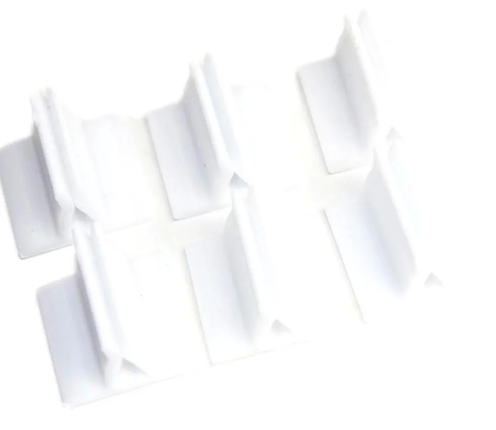 6 Supports de pions multicolores avec clips - socles