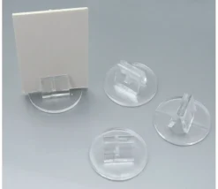10 supports transparents socle pour pions ou cartes de jeu (nouveau modèle)