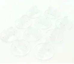 10 supports transparents socle pour pions ou cartes de jeu (nouveau modèle)