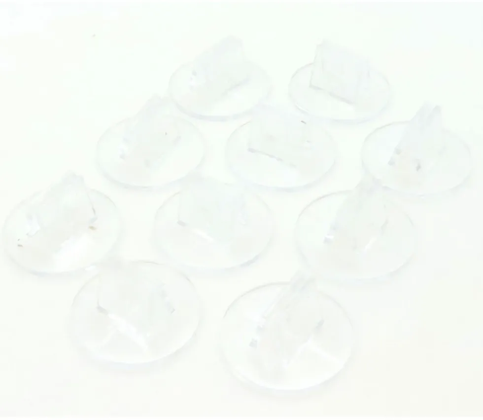 10 supports transparents socle pour pions ou cartes de jeu (nouveau modèle)