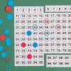 Tableau calcul magnétique géant - chiffres de 1 à 100 pour tableau
