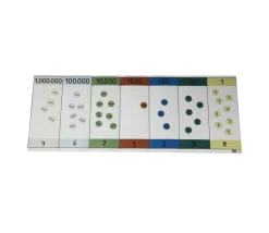 Tableau de numération décimale pliant 80 x 31 cm