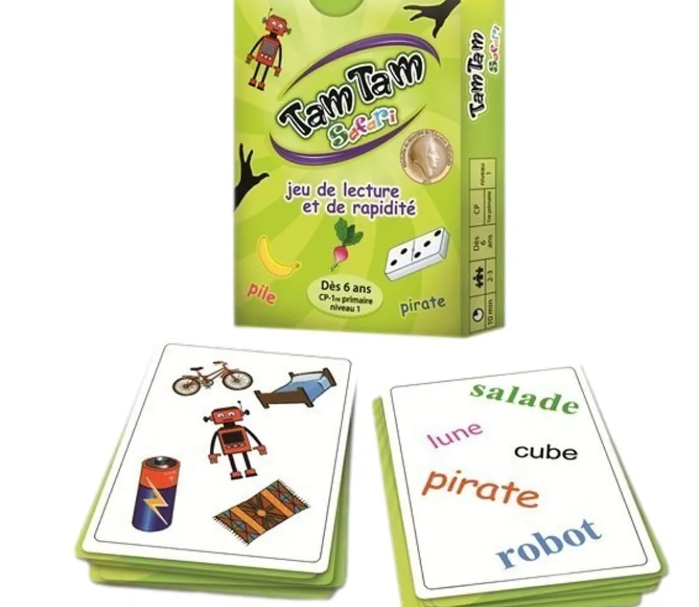 Tamtam Safari CP niveau 1 jeu de lecture
