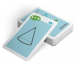 Tapis de jeu éducatif Nimbly lettres, formes et chiffres -183 x 91 cm