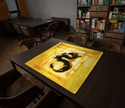 Tapis de jeux 60 x 60 cm Dragon jaune Kami 3