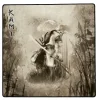 Tapis de jeux 60 x 60 cm Samouraï guerrier japonais Kami