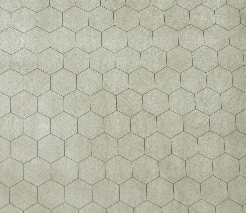 Tapis jeu recto-verso Sable Megamat carré et hexagone effaçable plateau 122 x 88 cm