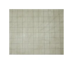 Tapis jeu recto-verso Sable Megamat carré et hexagone effaçable plateau 122 x 88 cm