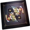 Tapis jeu Tarot 60 x 60 cm Excuse noir brun