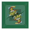 Tapis jeu Tarot 60 x 60 cm Excuse vert