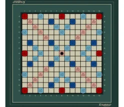 Tapis jeu 40 x 40 cm compatible Scrabble (sans pions)