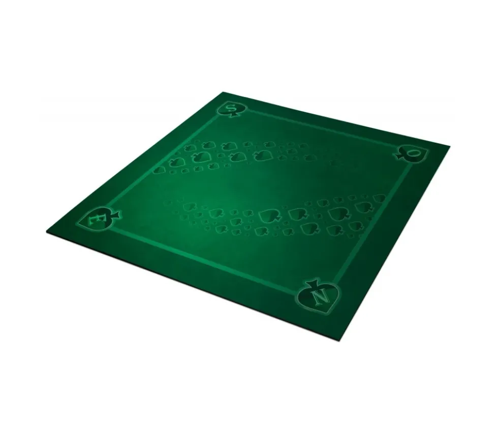 Tapis jeu 60 x 60 cm Tarot vert Pique Forest