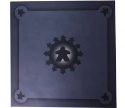 Tapis Meeple gris Multijeux 60x60 cm