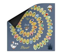 Tapis souple jeu de l'oie 60 x 60 cm sans pions