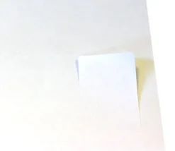 21 étiquettes autocollantes 63.5x 38.1 mm rectangles pour mini cartes à jouer