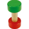 Totem bicolore en bois 10 cm - Feu de signalisation
