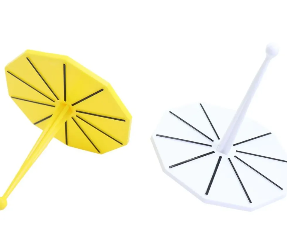 Toupie géante neutre personnalisable - roulette 10 cm
