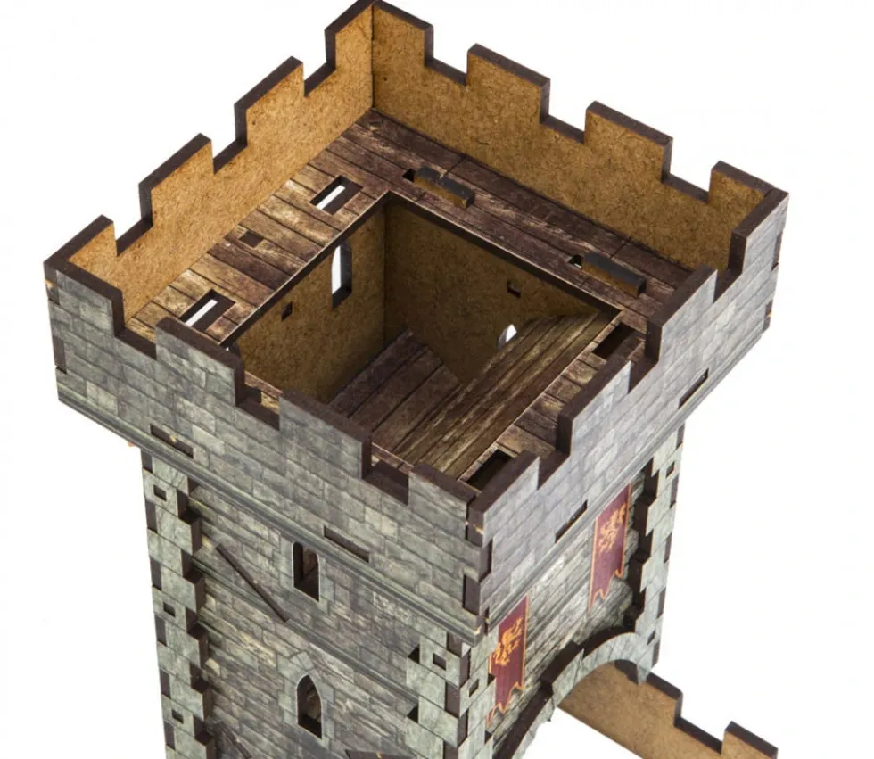 Tour de château - lanceur de dés Donjon