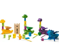 Tours des dragons - Jeu en bois adresse
