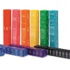 Tours des équivalences fractions - 51 cubes encastrables
