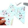 Tri-dominos de 1 à 12 - chiffres, points et objets